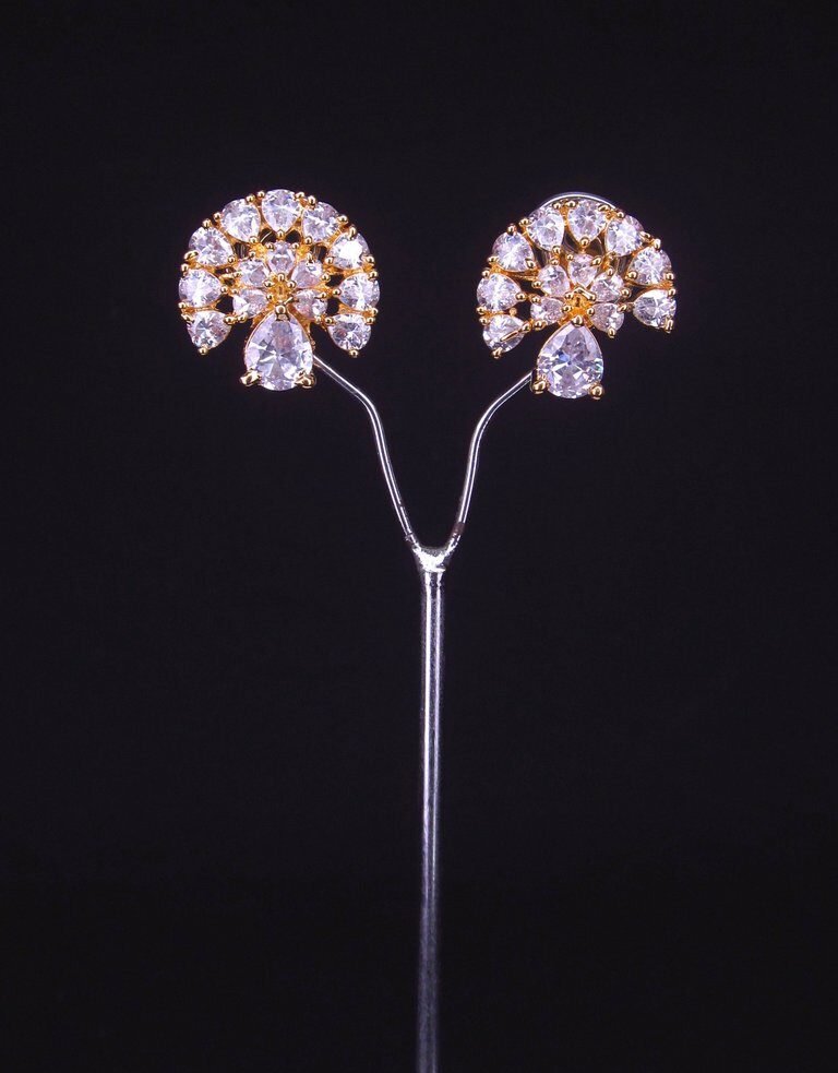 Lotus Bloom Studs - Image 2